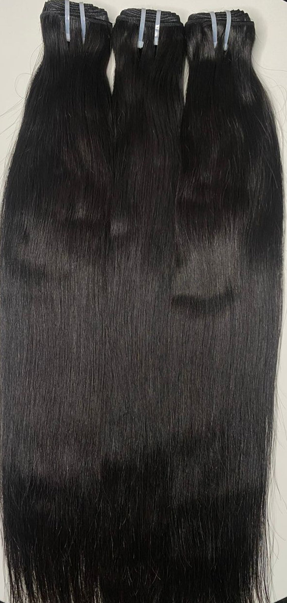 The OG Baddie| Raw Straight Extensions